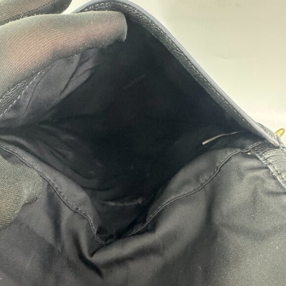 Tory Burch Black Leather Slim Shoulder/Crossbody Bag - Picture 13 of 15